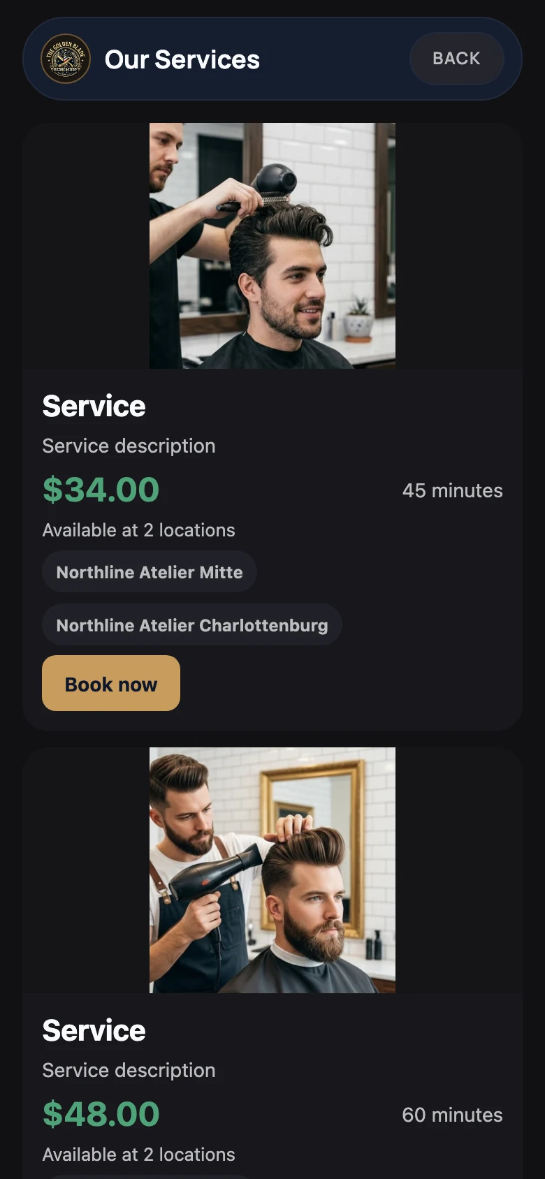 Professional public presence